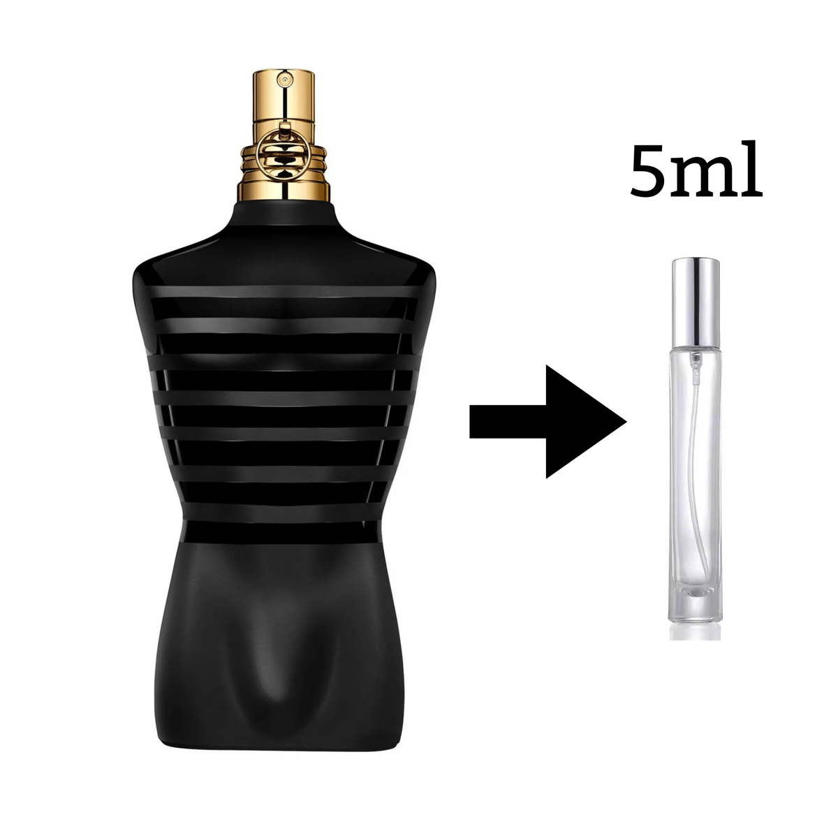 JEAN PAUL GAULTIER LE MALE LE PARFUM 5ML